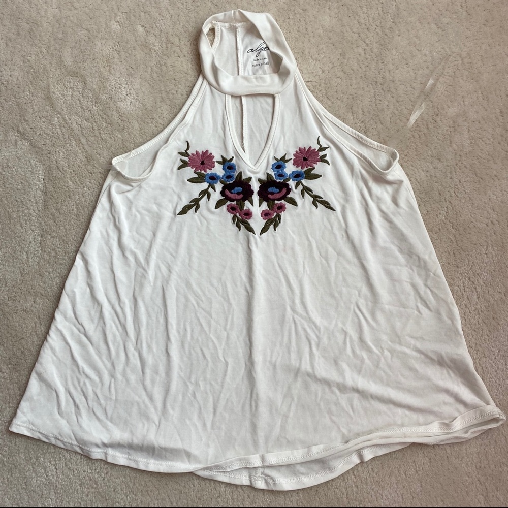 Alya halter tank top